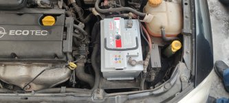 Акумулятор на Opel Astra G