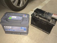 Акумулятор на Citroen C4 Picasso