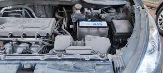 Акумулятор на Hyundai ix 35 (бензин)