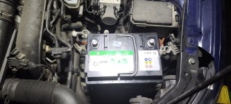 Акумулятор на Skoda Fabia