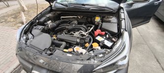 Акумулятор на Subaru Outback