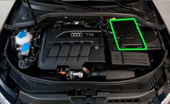 Акумулятор на Audi Q3