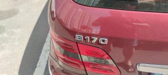 Акумулятор на Mercedes B170