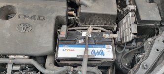 Акумулятор на Toyota RAV4 Дизель