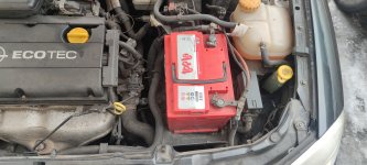 Акумулятор на Opel Astra G