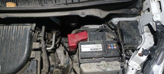 Акумулятор на Suzuki Splash