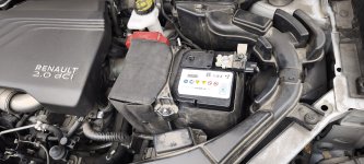 Акумулятор на Renault Koleos