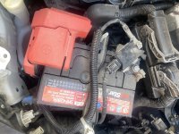 Акумулятор на Honda Fit
