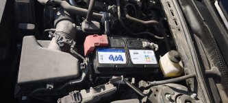 Акумулятор на Toyota Camry 70